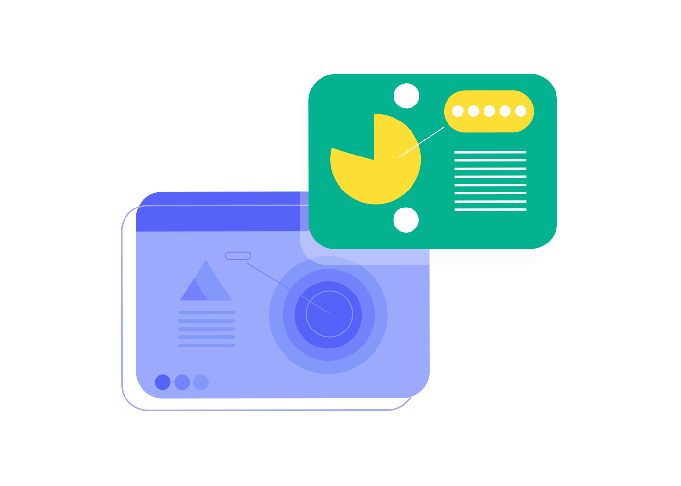 Mentorly mentorship platform - diagram showing data flow between dashboard, user profiles, and analytics